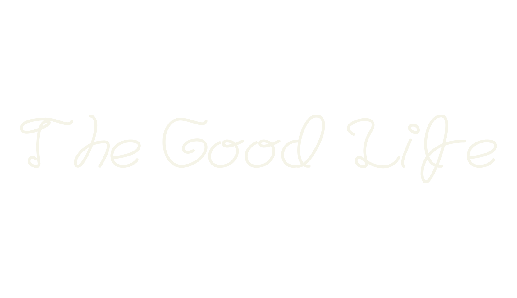 The Good Life, display market font preview