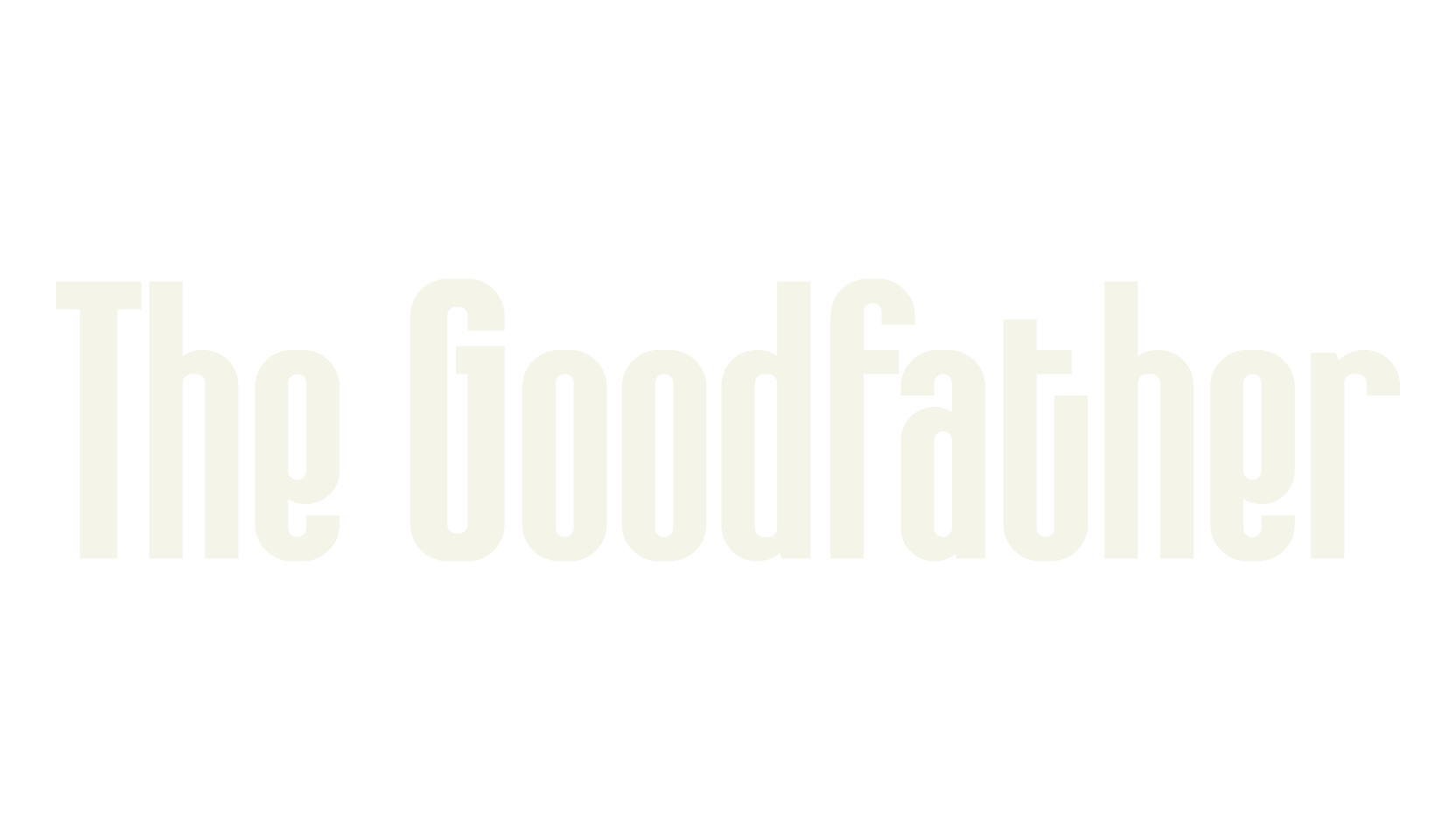 The Goodfather, bold font preview