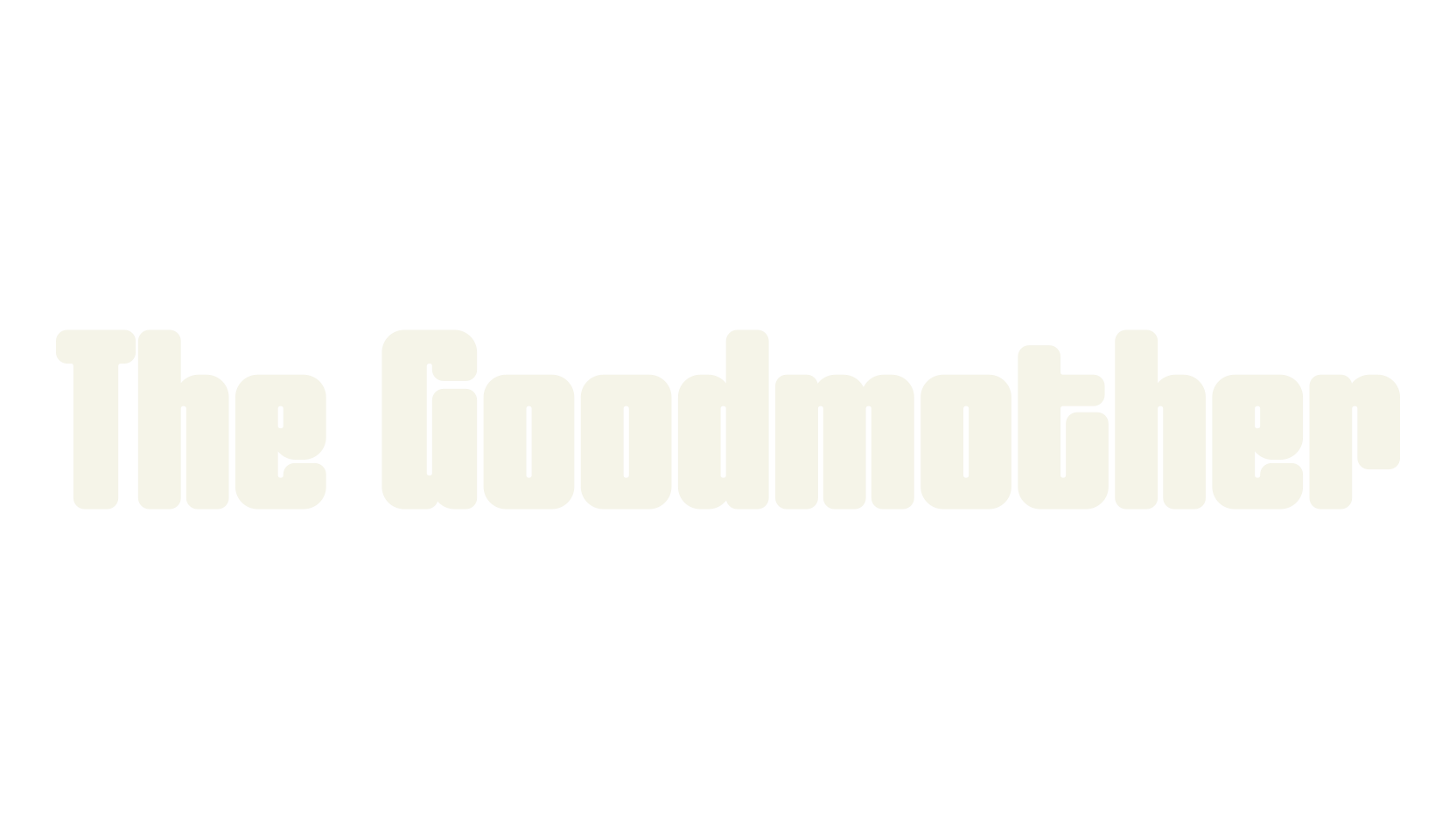 The Goodmother, bold font preview