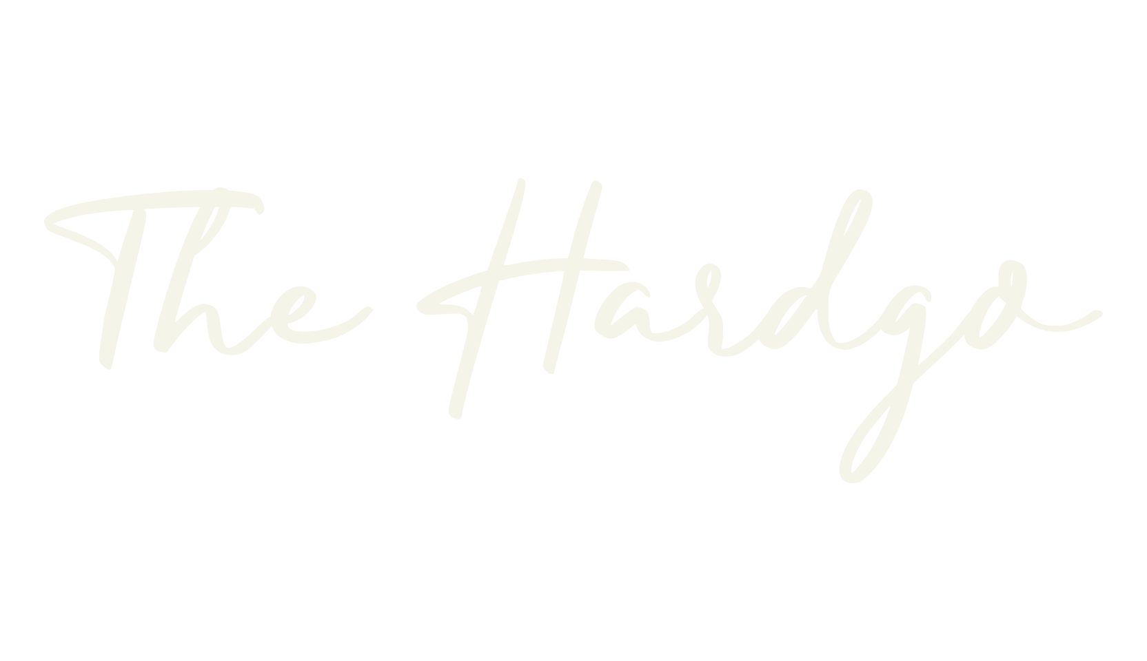 The Hardgo, handwritten font preview