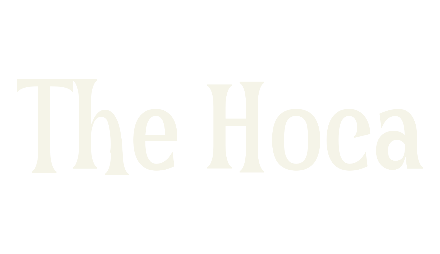 The Hoca, children font preview