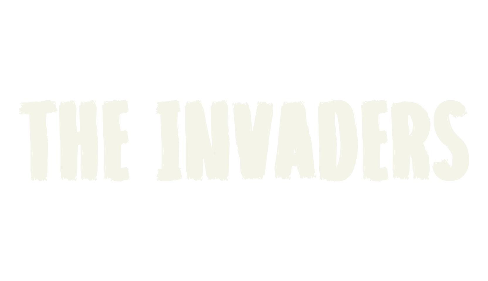 The Invaders, brand font preview
