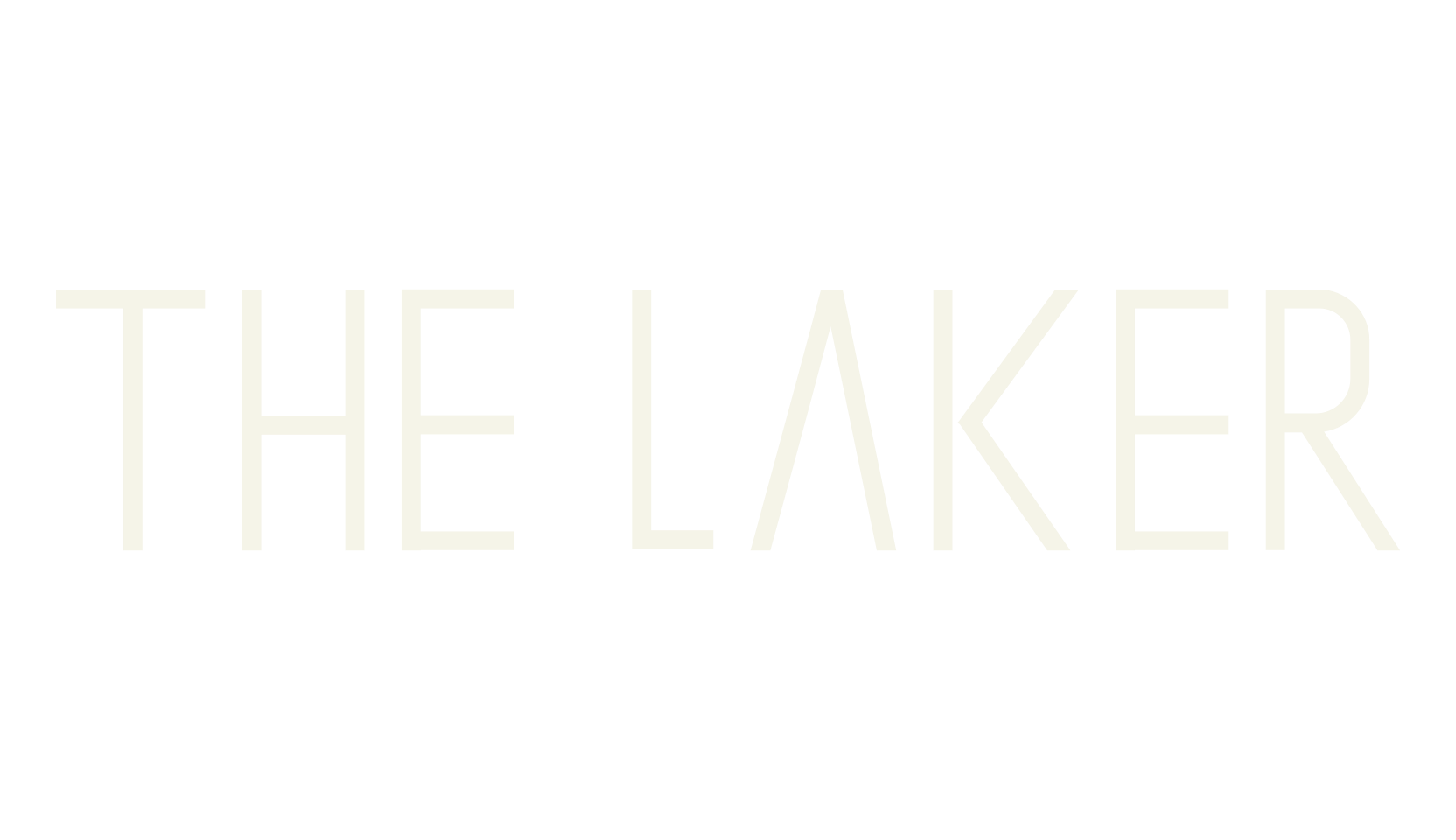 The Laker, retro font preview