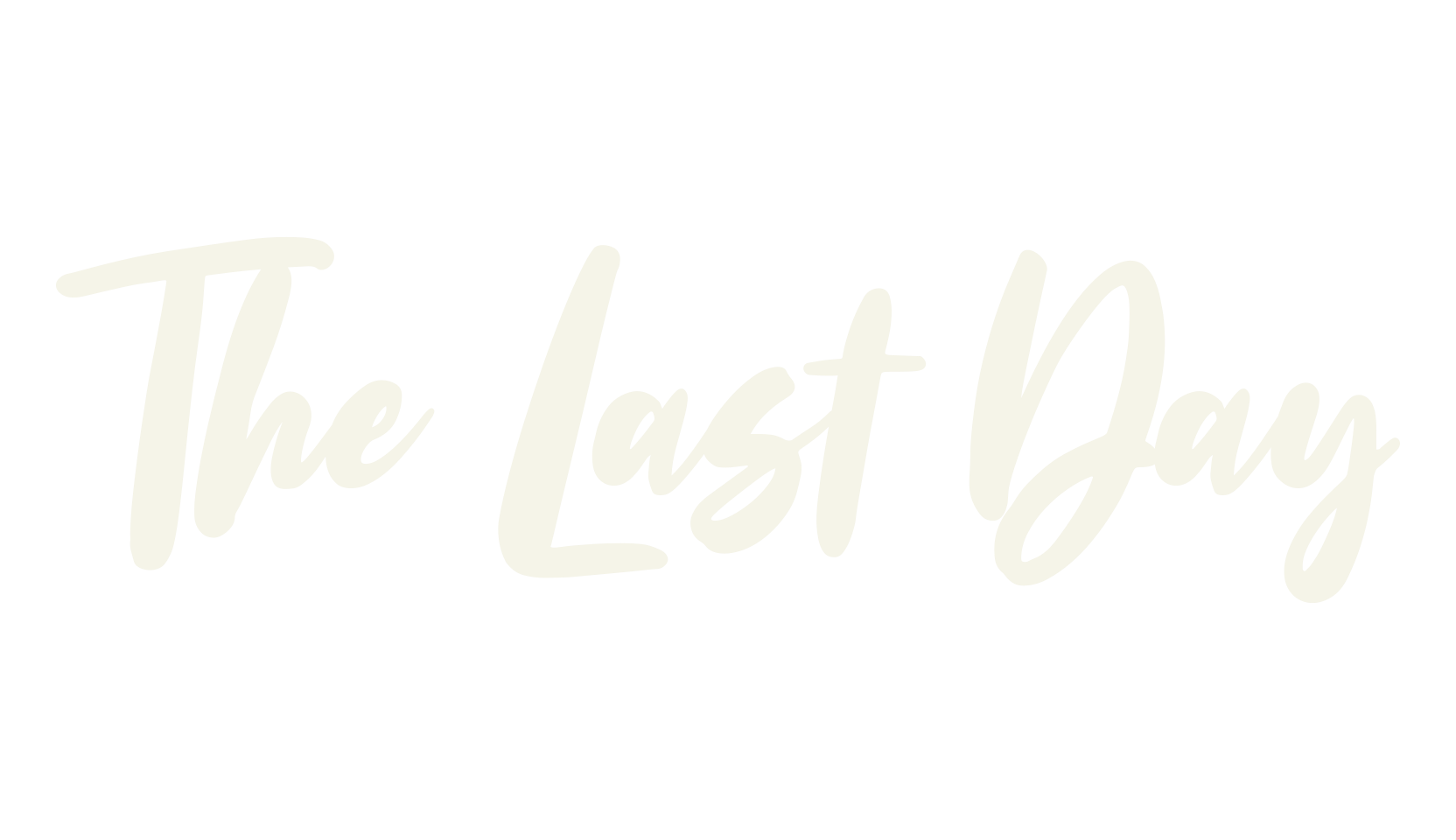 The Last Day, calligraphy font preview