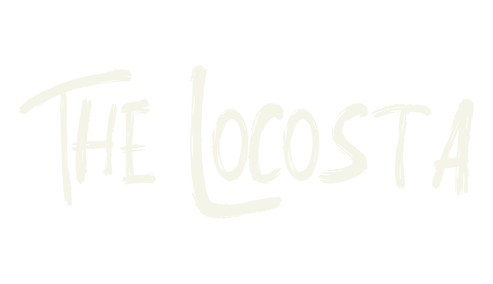 The Locosta, brush font preview