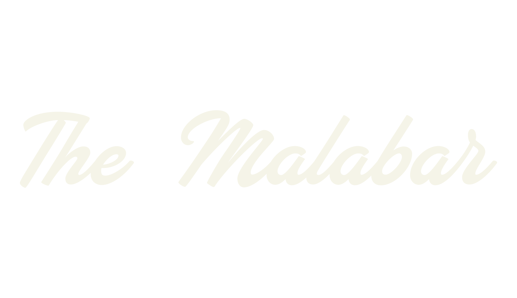 The Malabar, fashion script font preview