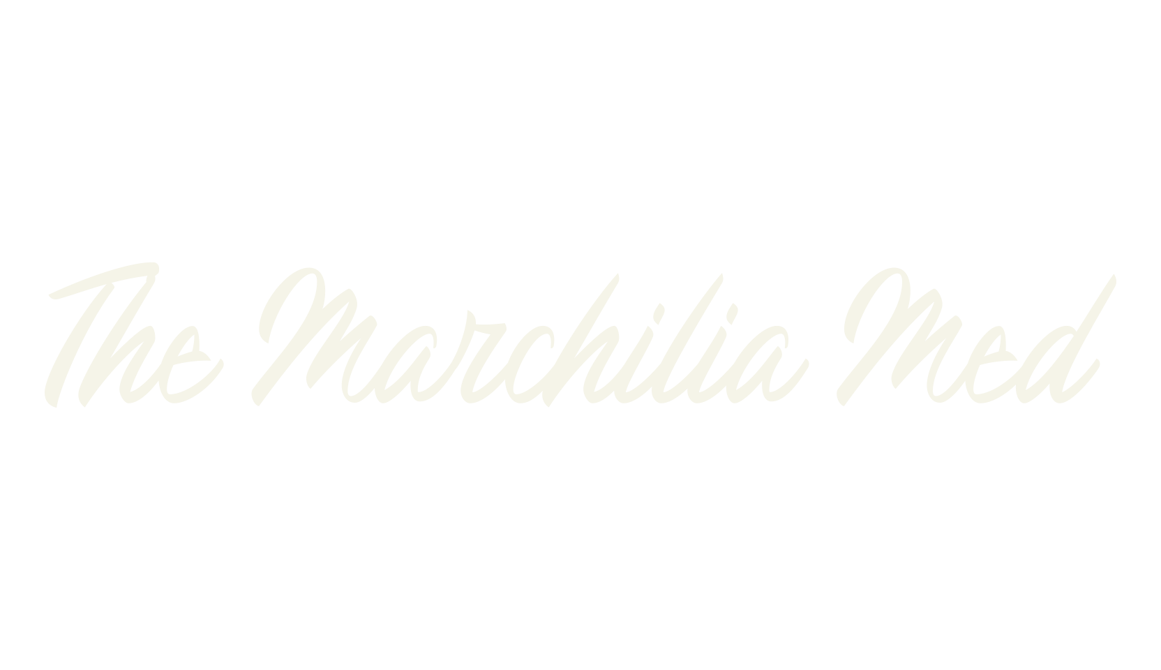 The Marchilia Med, fashion script font preview