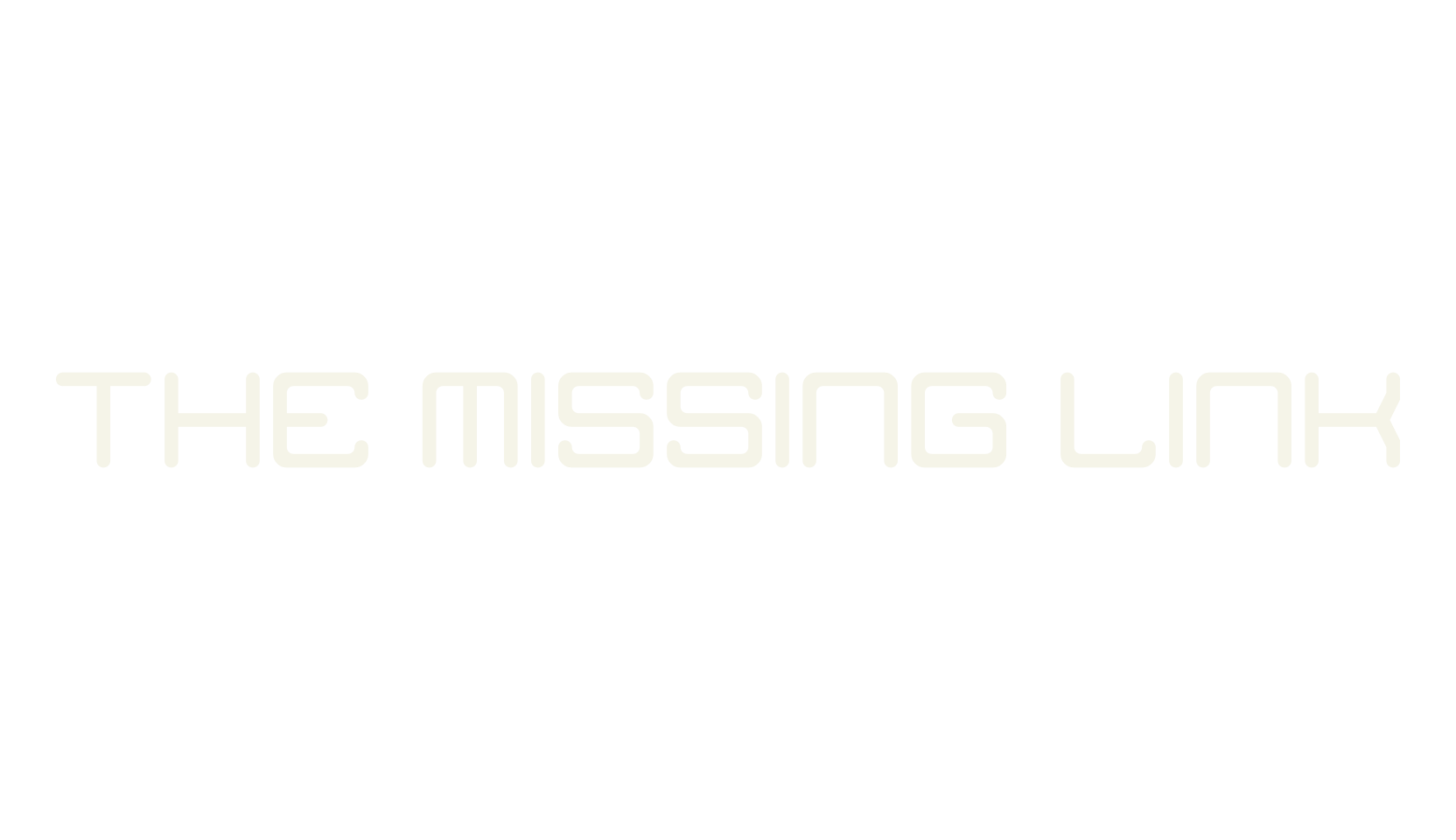 The Missing Link, display market font preview