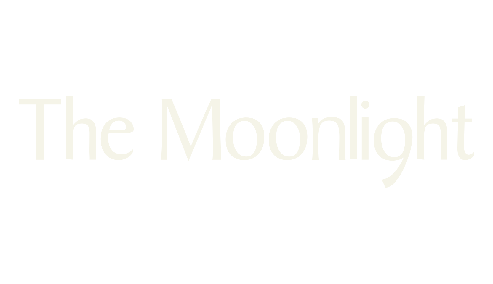 The Moonlight, elegant font preview