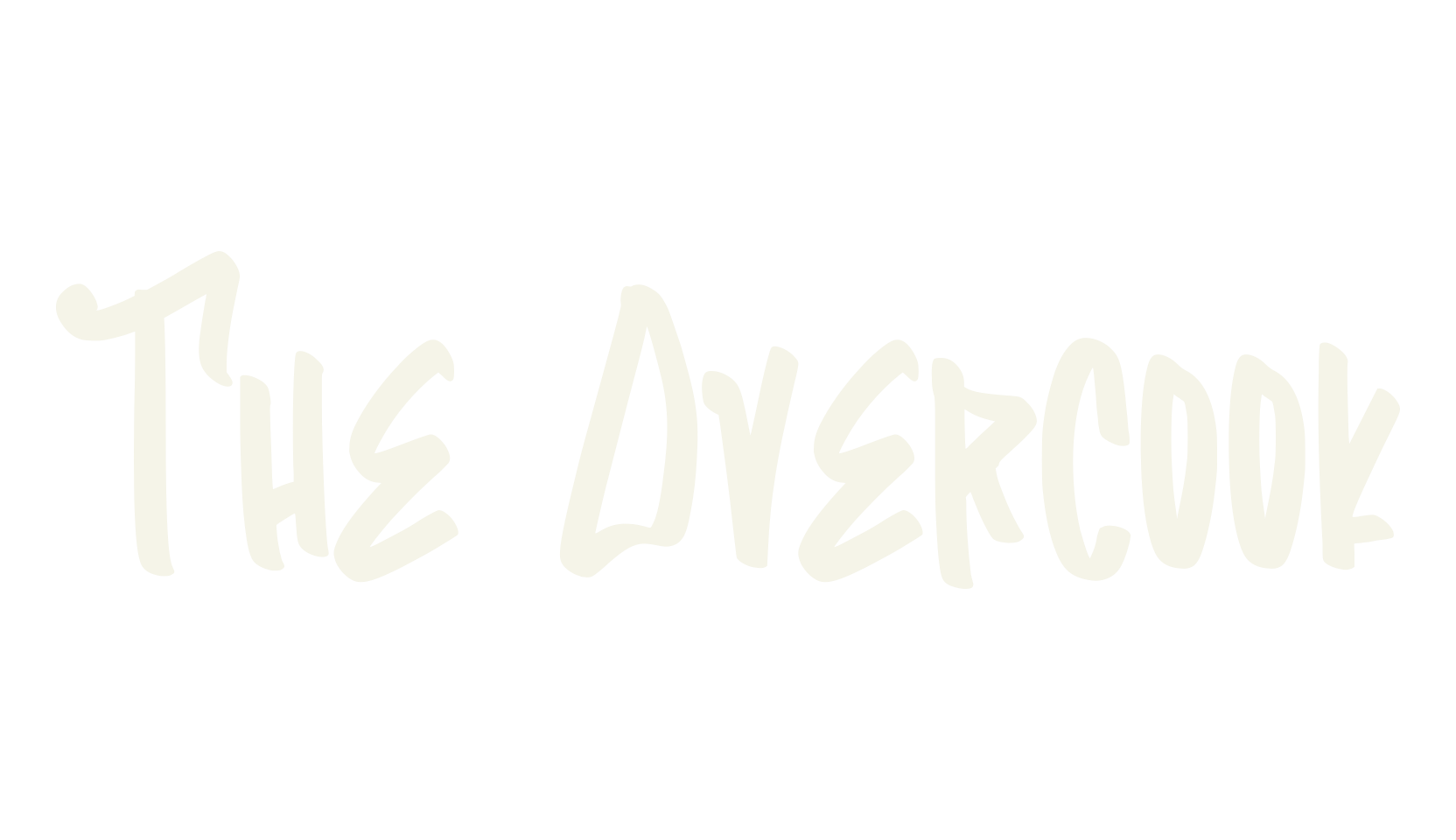 The Overcook, graffiti font preview