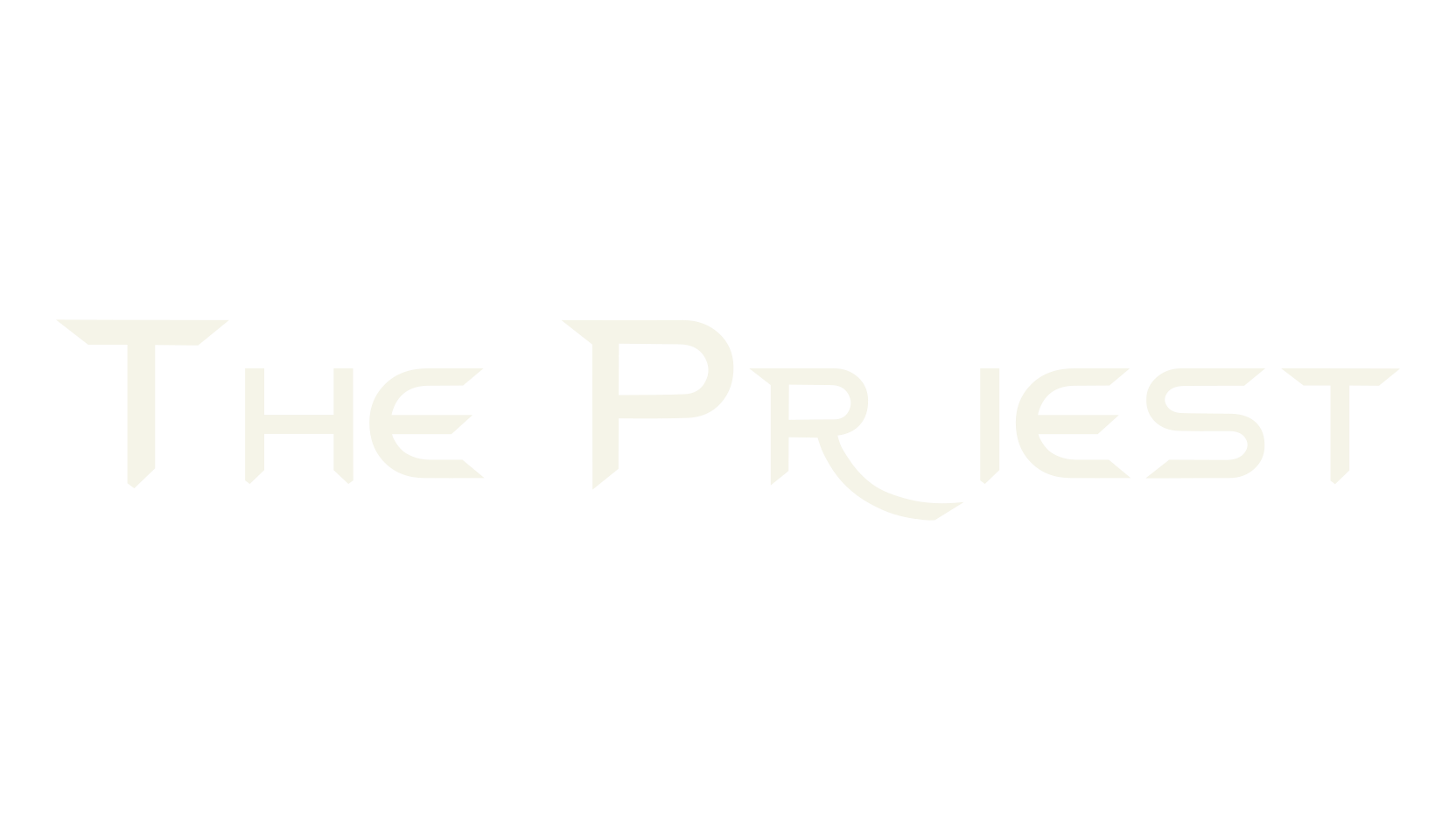 The Priest, fantasy font preview