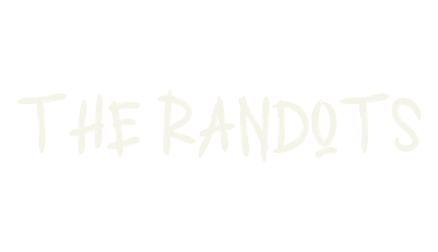 THE RANDOTS, graffiti font preview