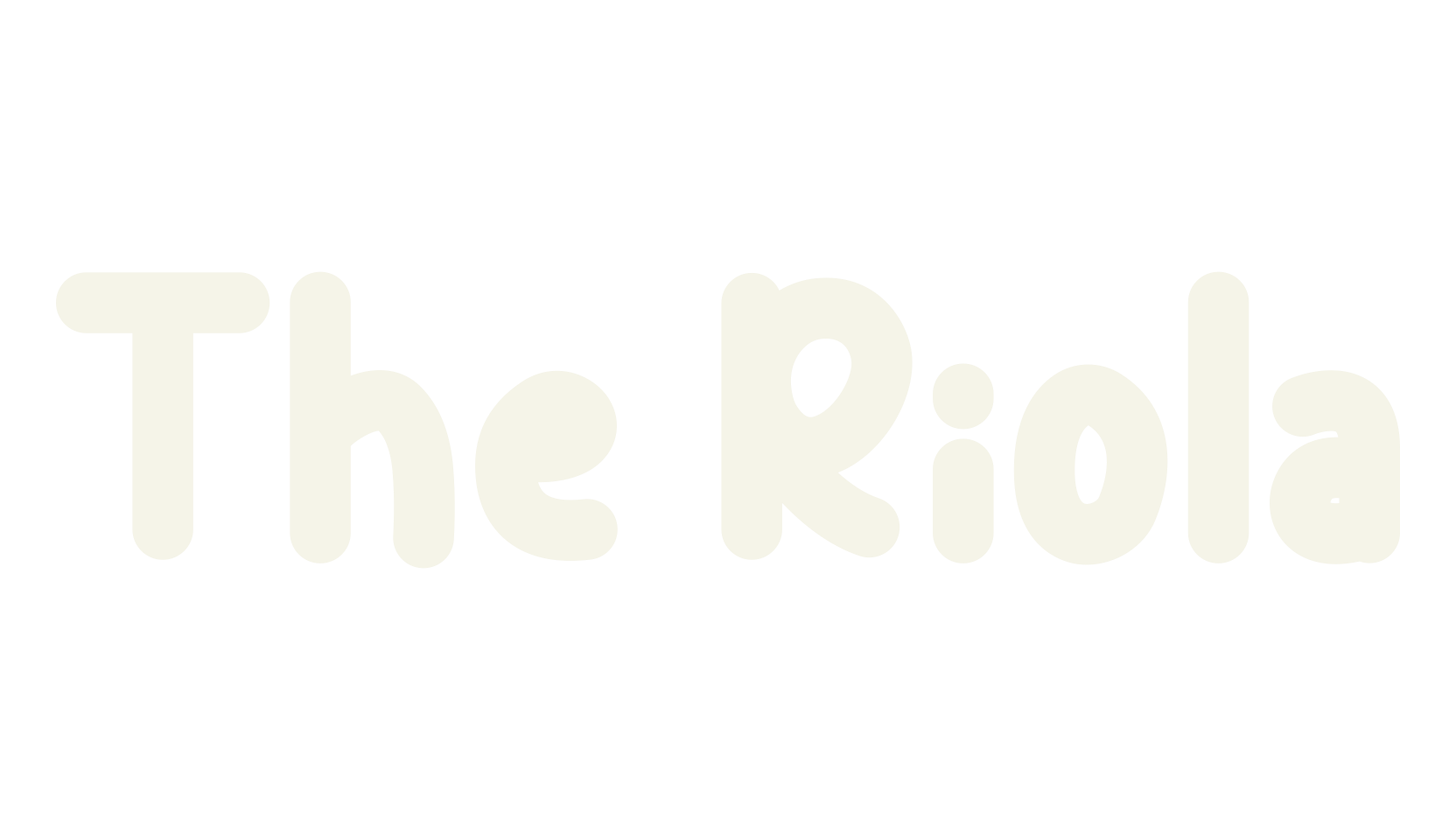 The Riola, fancy font preview