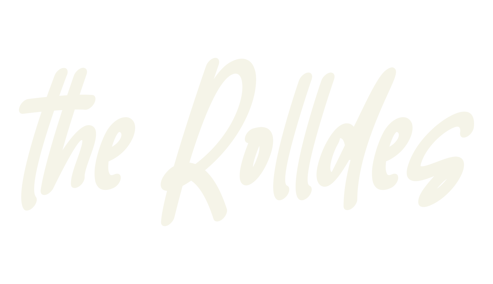 the Rolldes, script font preview