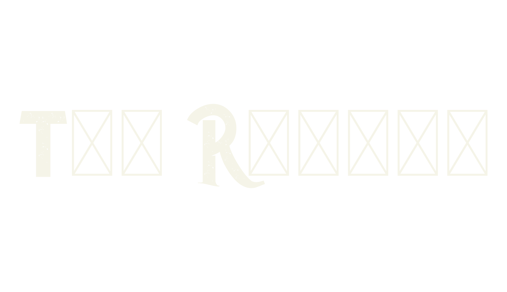 The Rustic, display market font preview