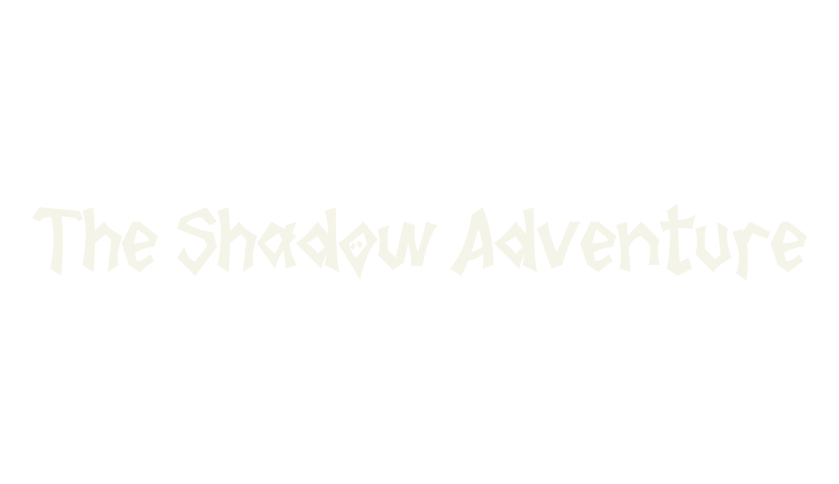 The Shadow Adventure, display market font preview