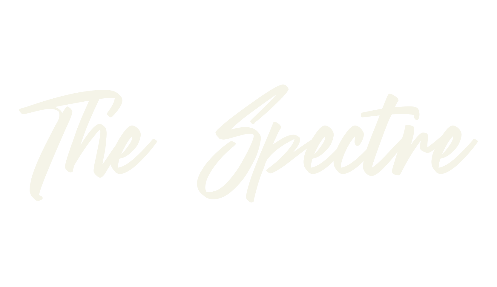 The Spectre, symbols font preview