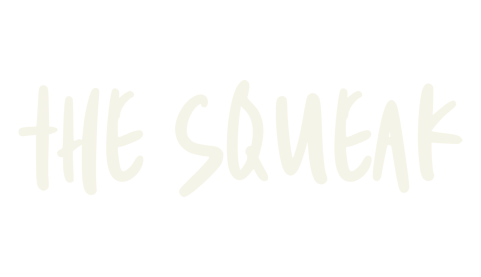 The Squeak, graffiti font preview