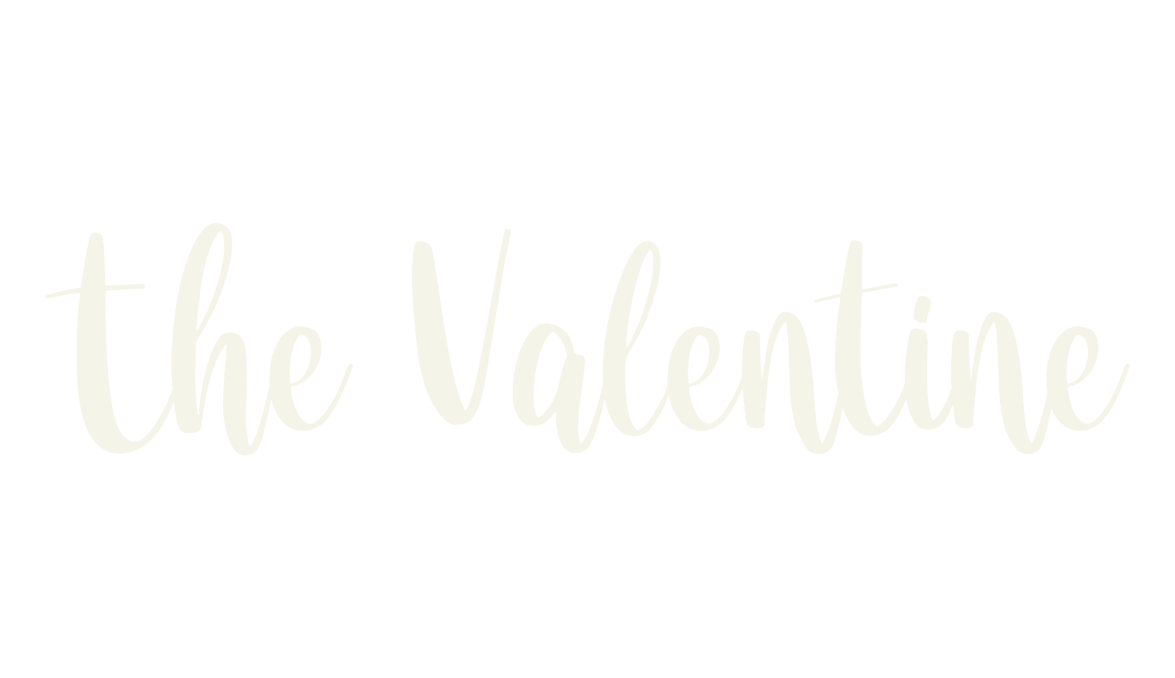 The Valentine, fashion script font preview