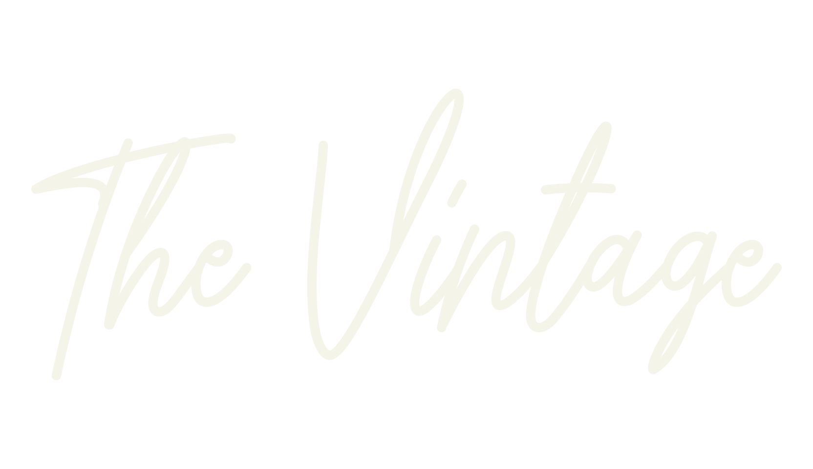 The Vintage, fashion script font preview