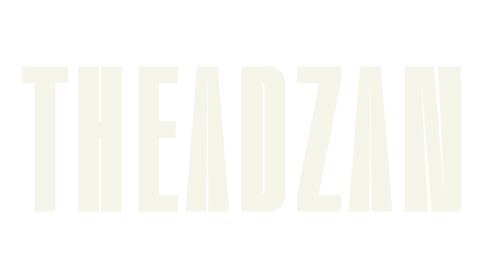 Theadzan, sans font preview