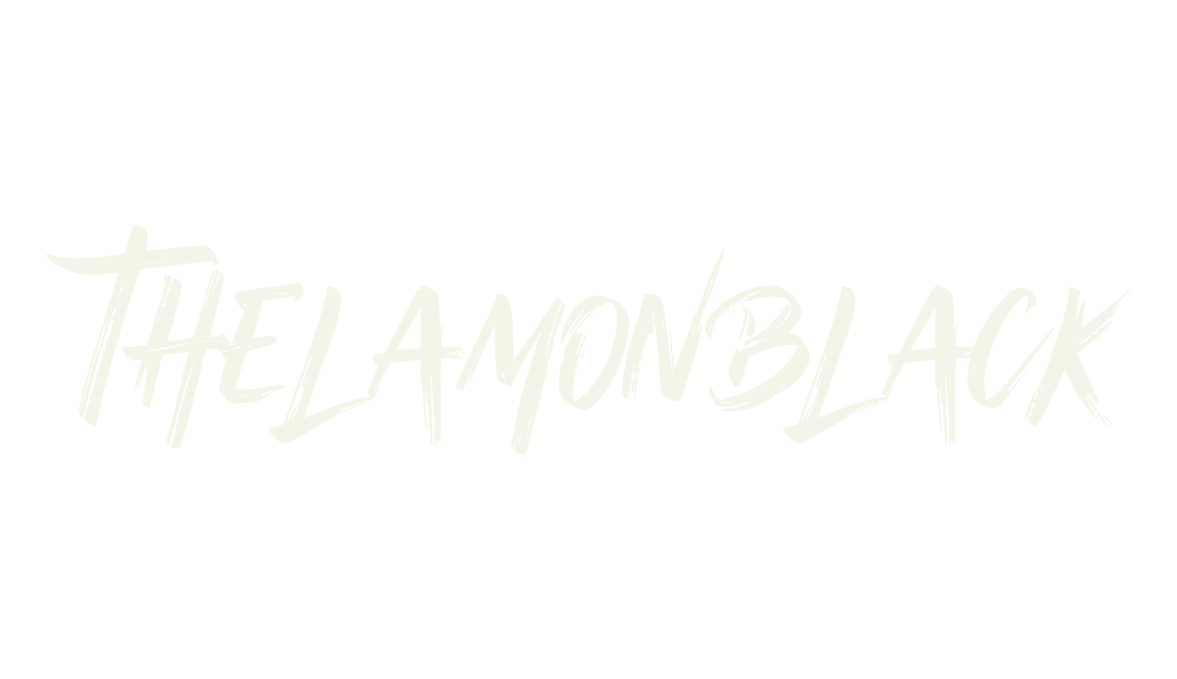 Thelamonblack, wet font preview