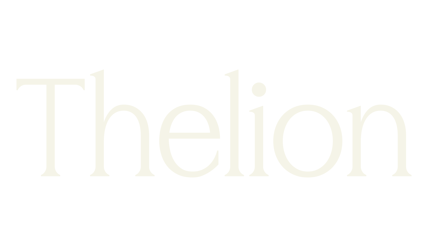 Thelion, calligraphy font preview