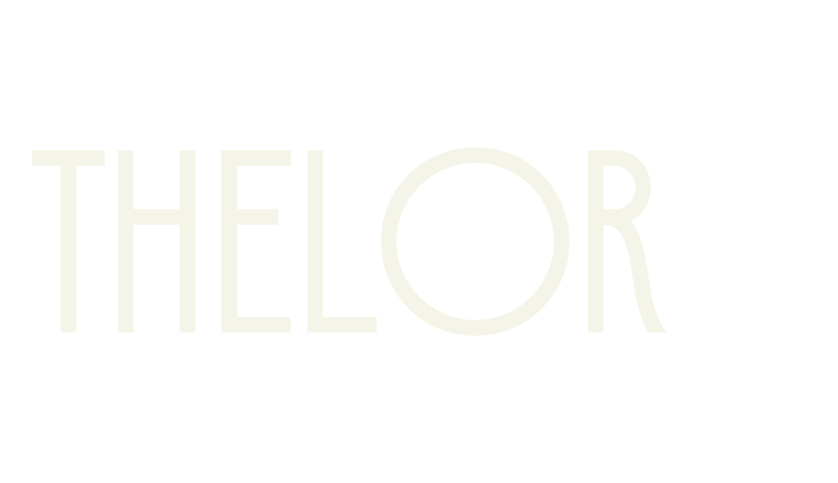 Thelorin, condensed font preview
