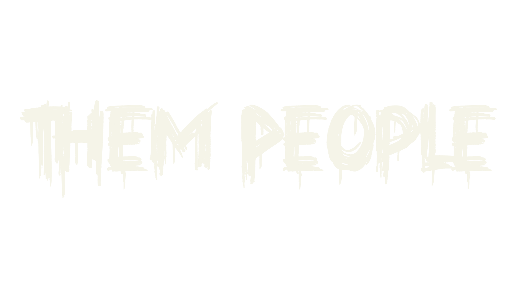 Them People, fantasy font preview