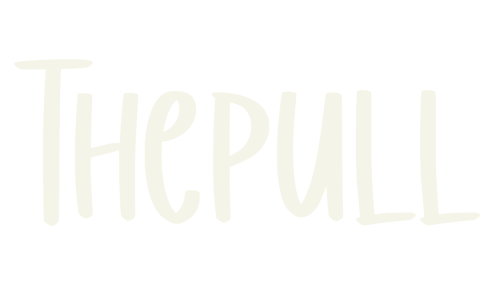 Thepull, script font preview