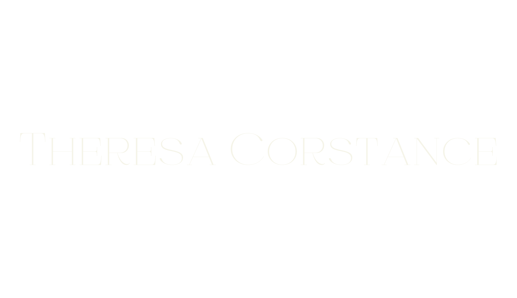 Theresa Corstance, serif font preview