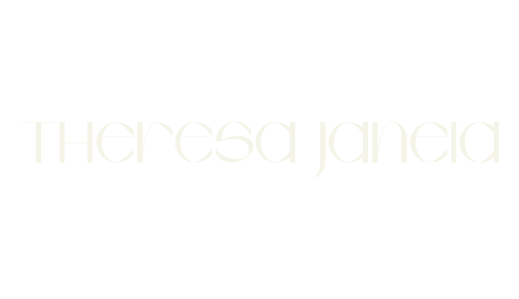 Theresa Janela, sans serif font preview