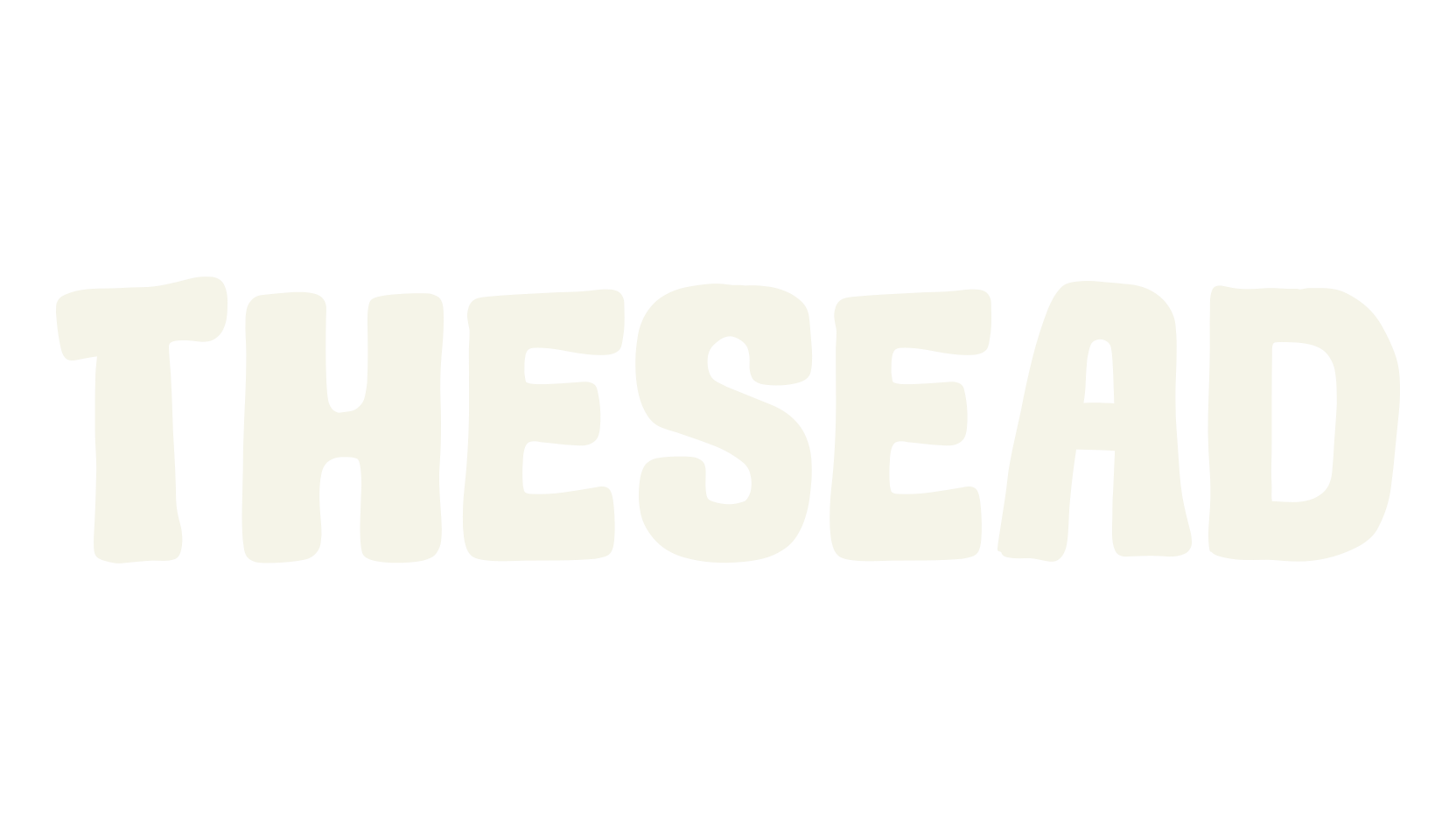 Thesead, handwritten font preview