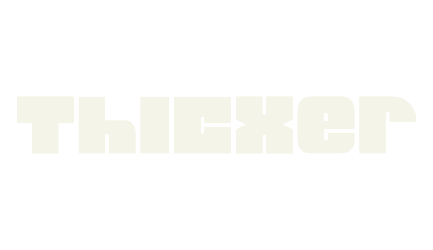 Thicxer, display market font preview