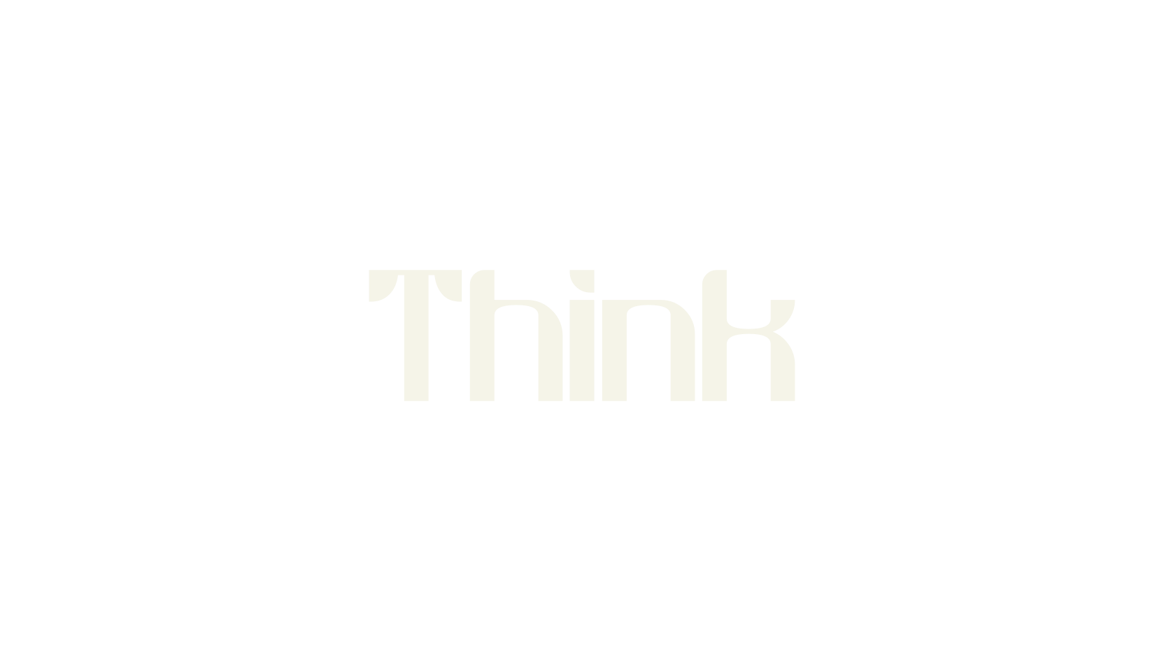 Think, professional font preview
