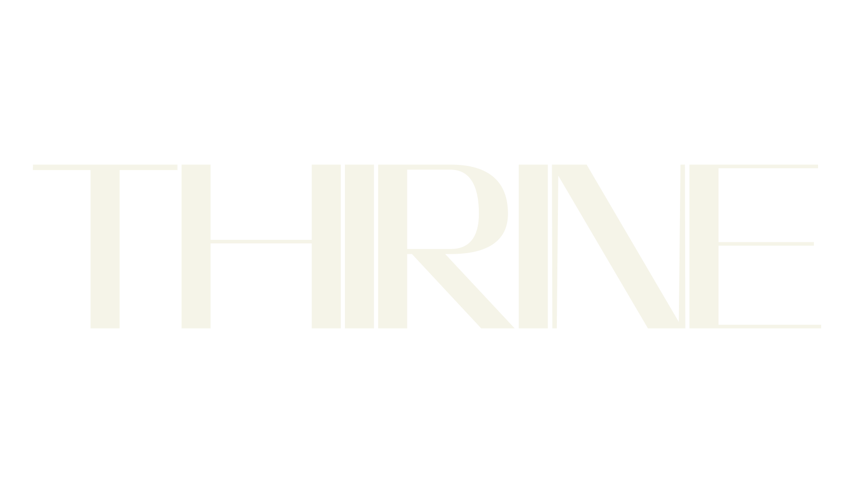 THIRINE, sans serif font preview