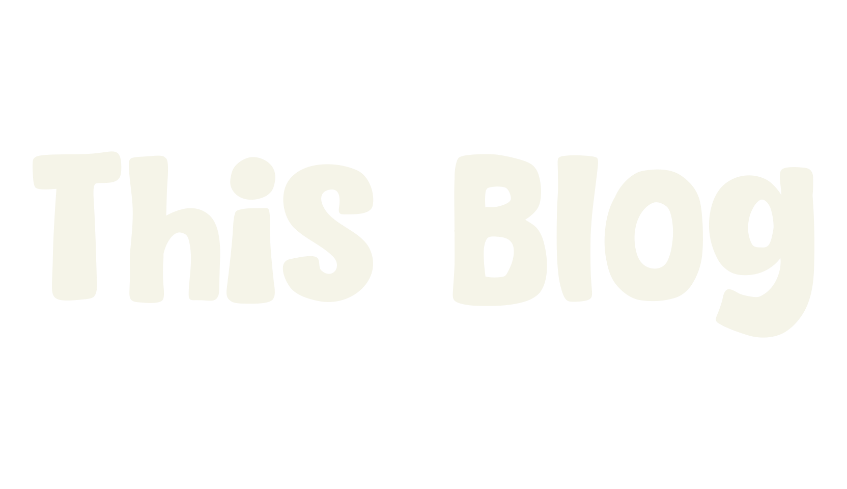 This Blog, handwritten font preview