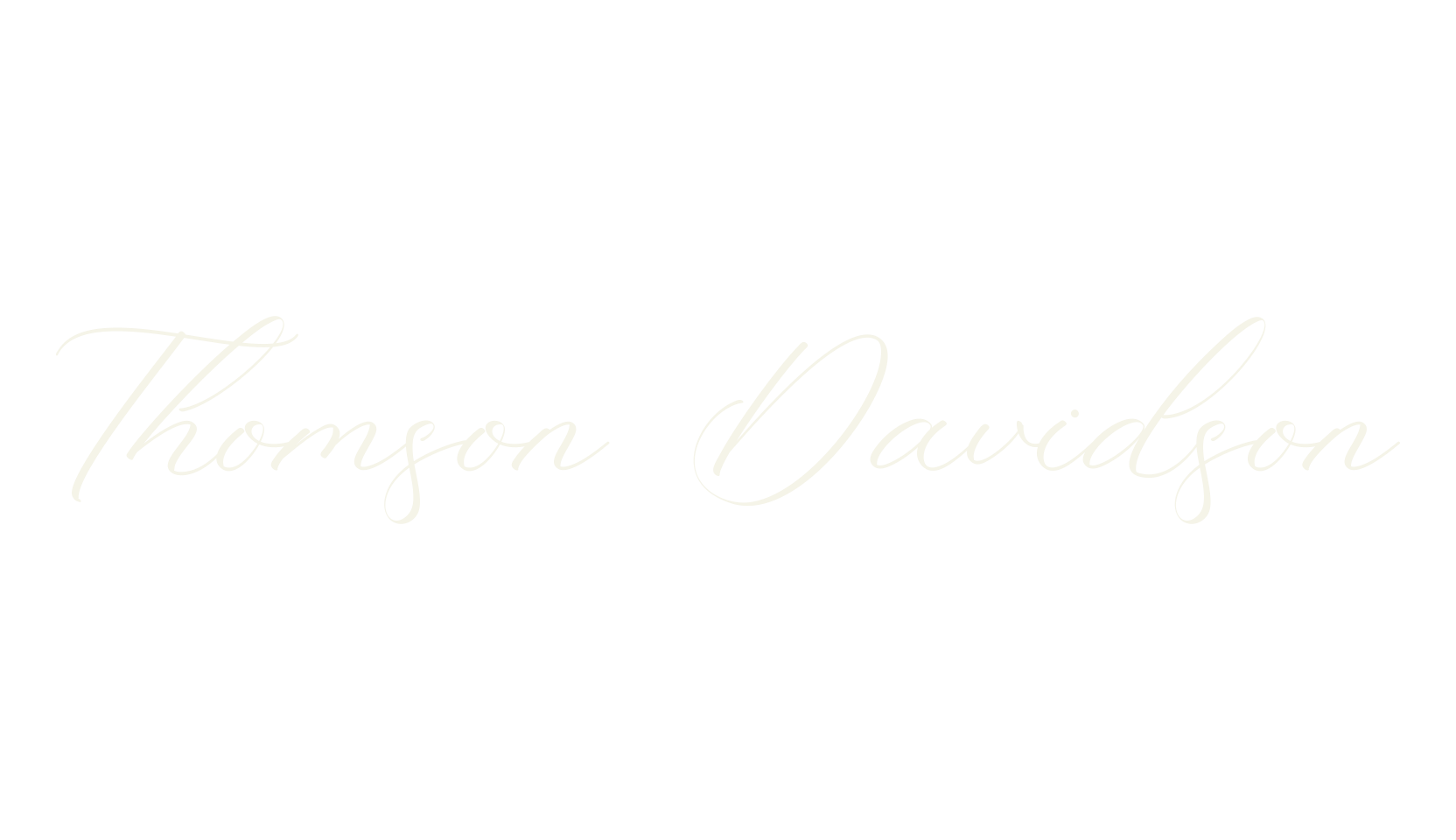 Thomson Davidson, cool font preview