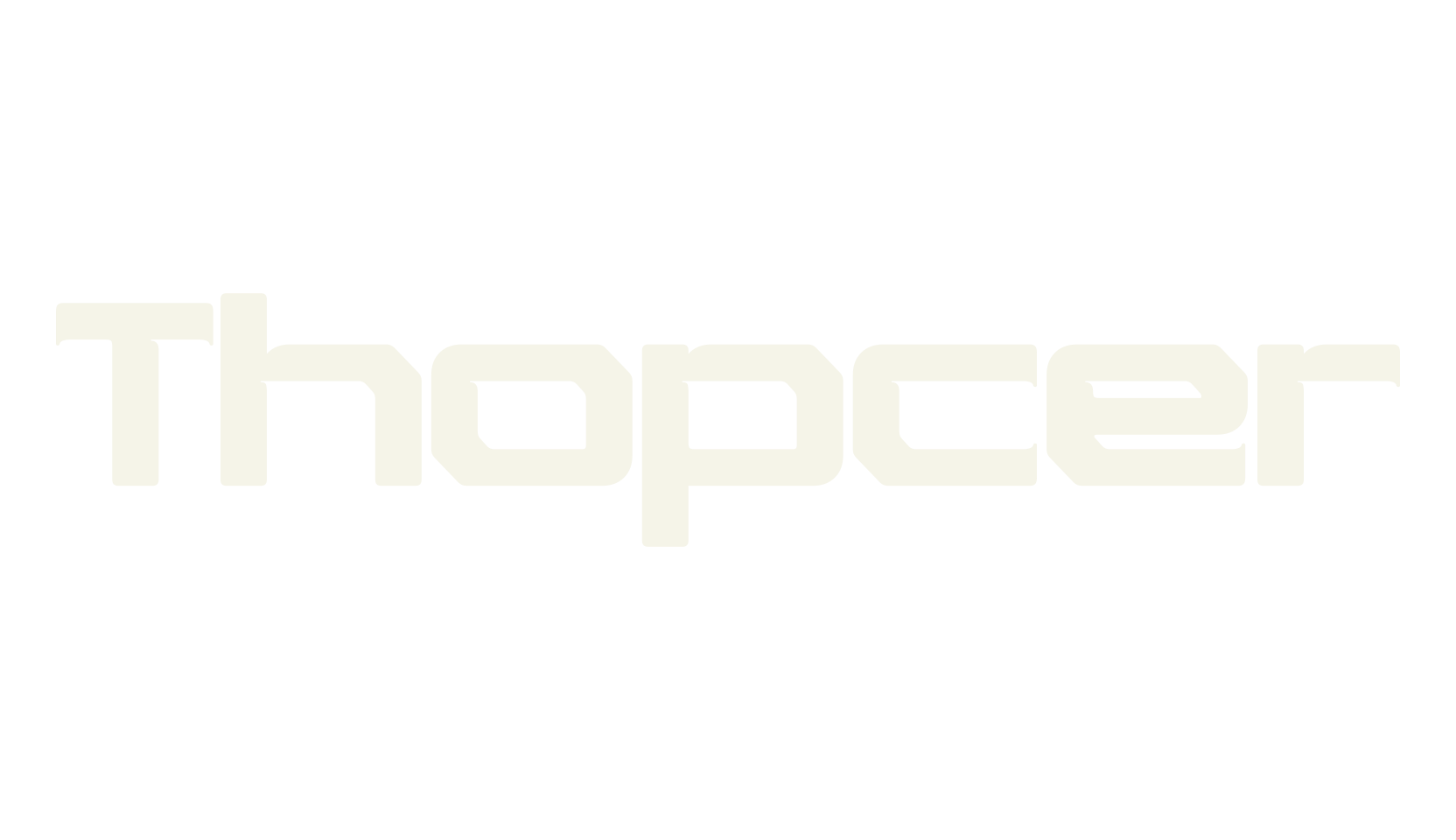 Thopcer, sports font preview