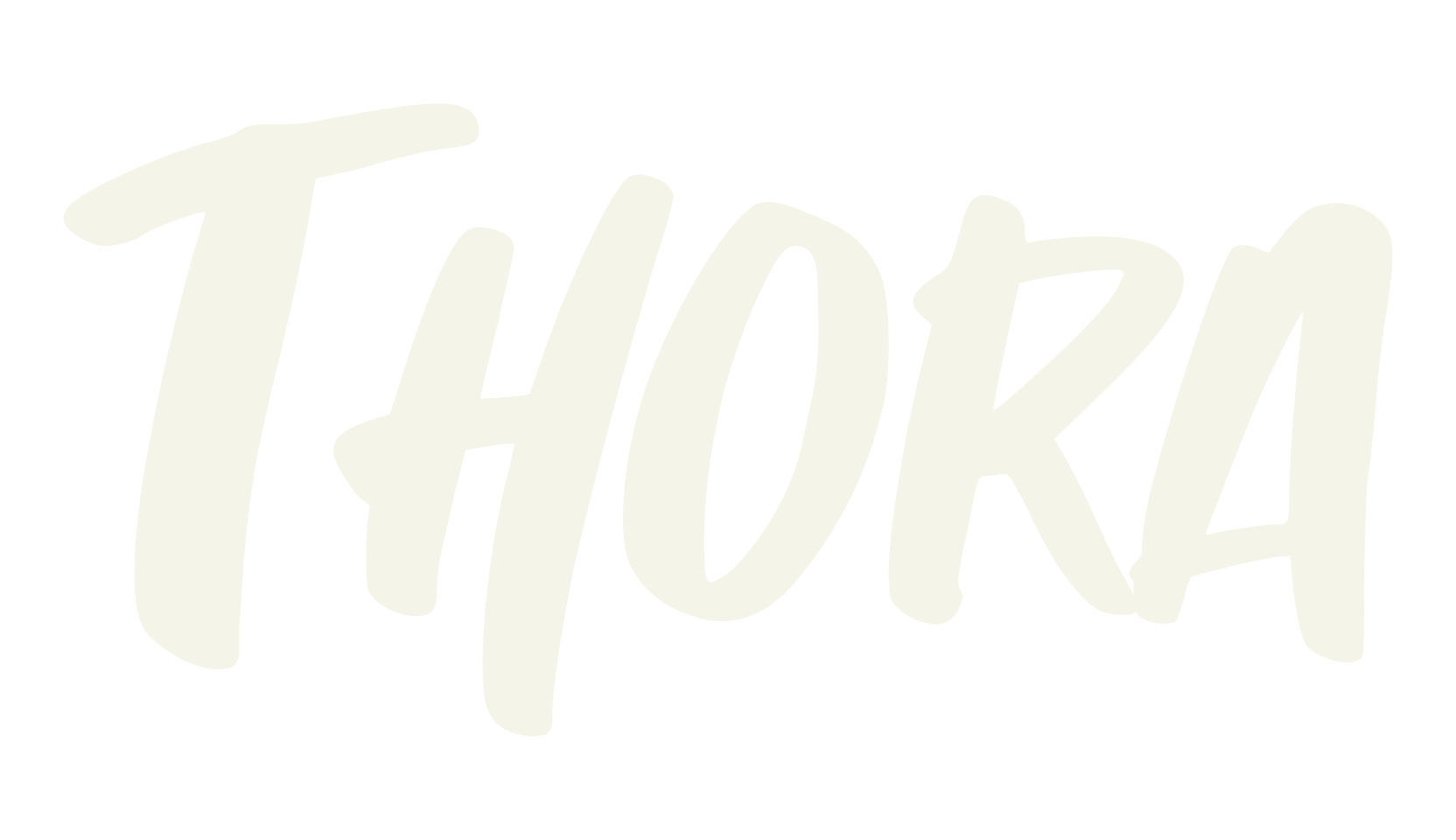 Thora, handwritten font preview