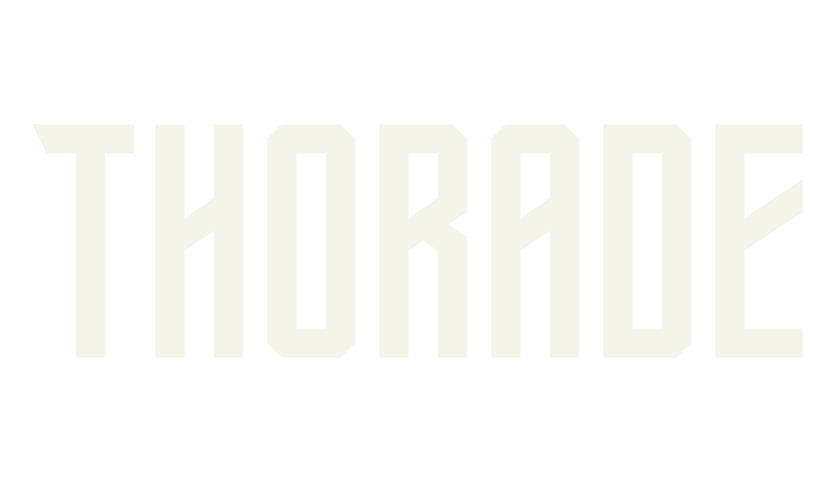 Thorade, sports font preview