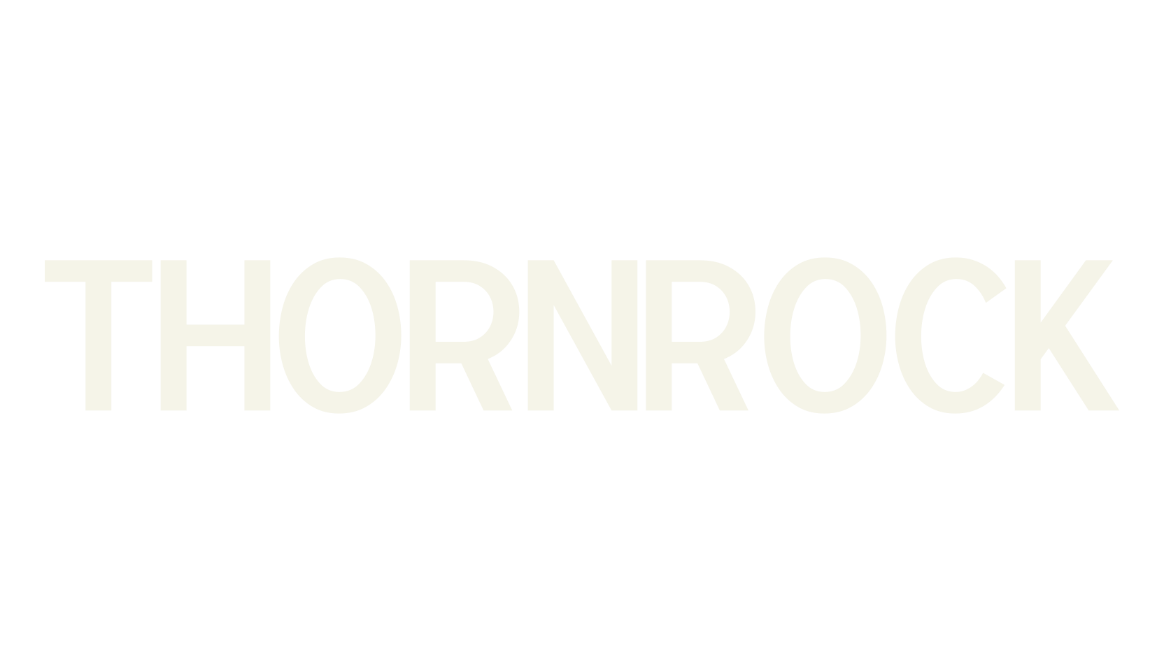 THORNROCK, sans serif font preview