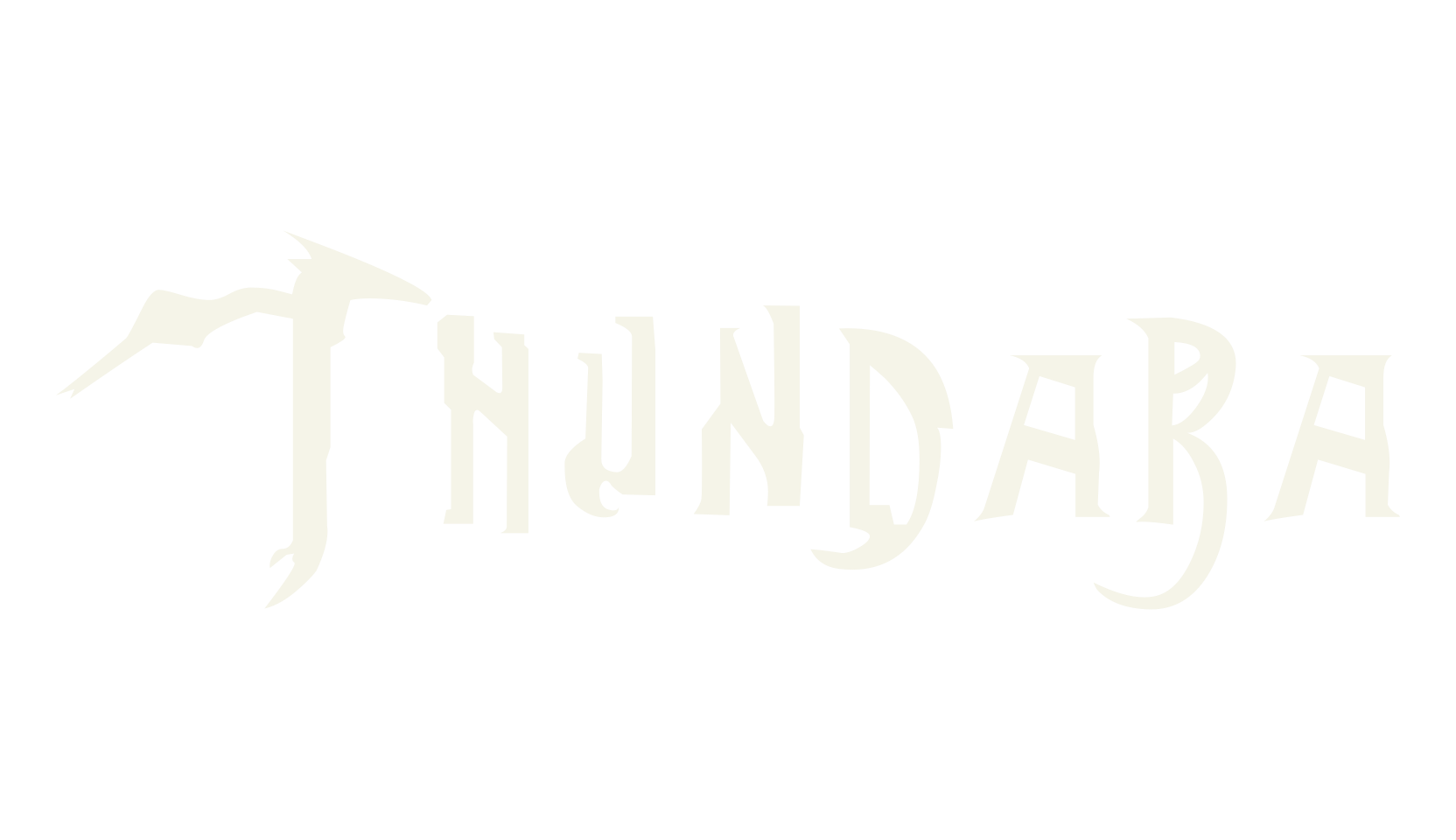 Thundara, display market font preview