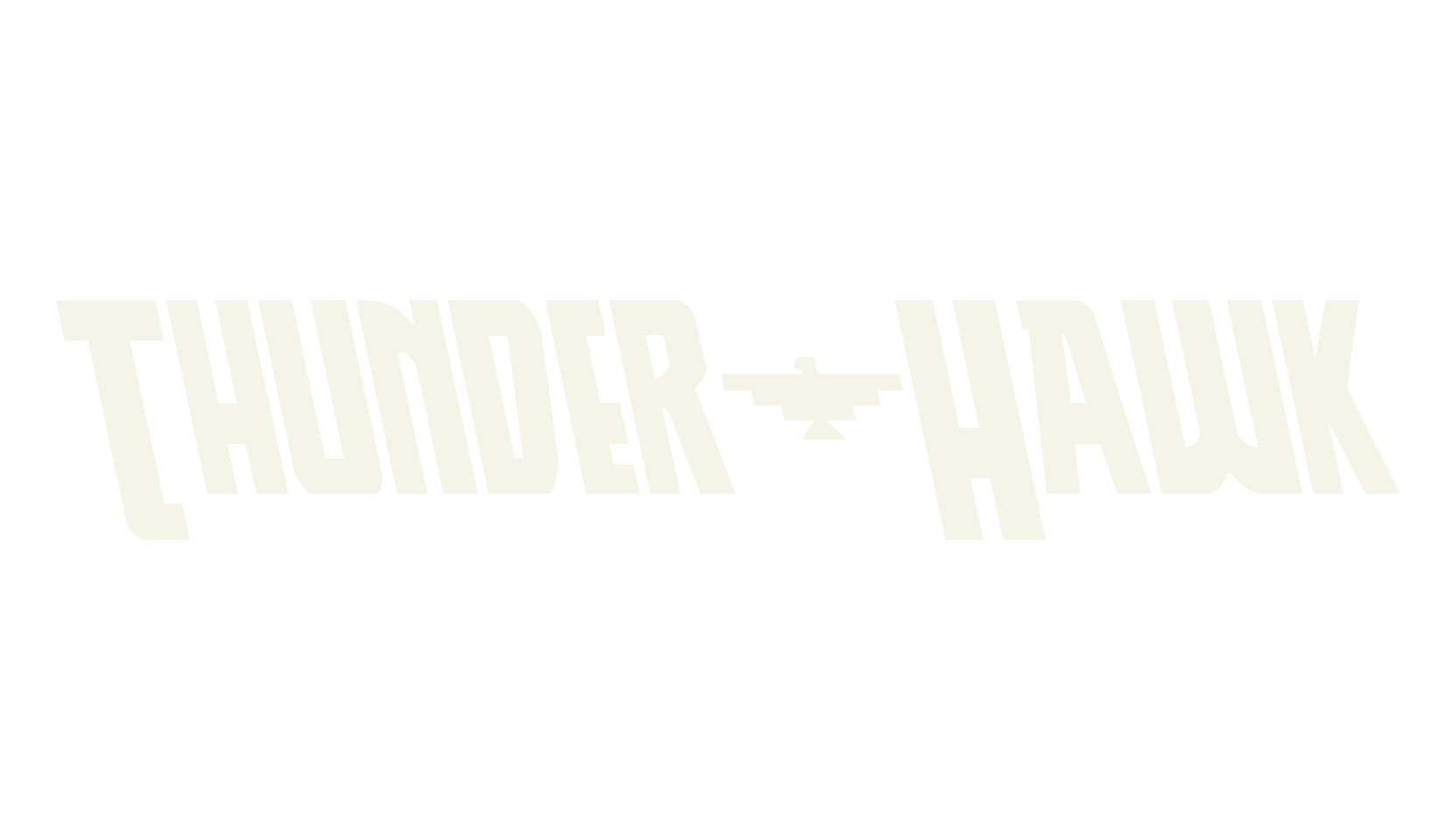 Thunder-Hawk, display market font preview