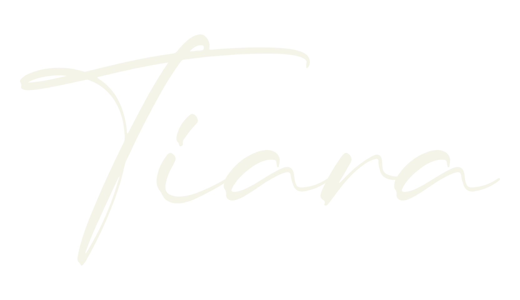 Tiara, fancy font preview