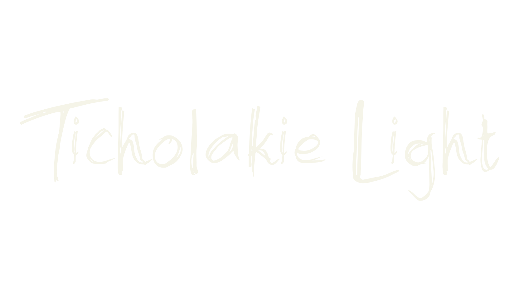 Ticholakie Light, grunge font preview
