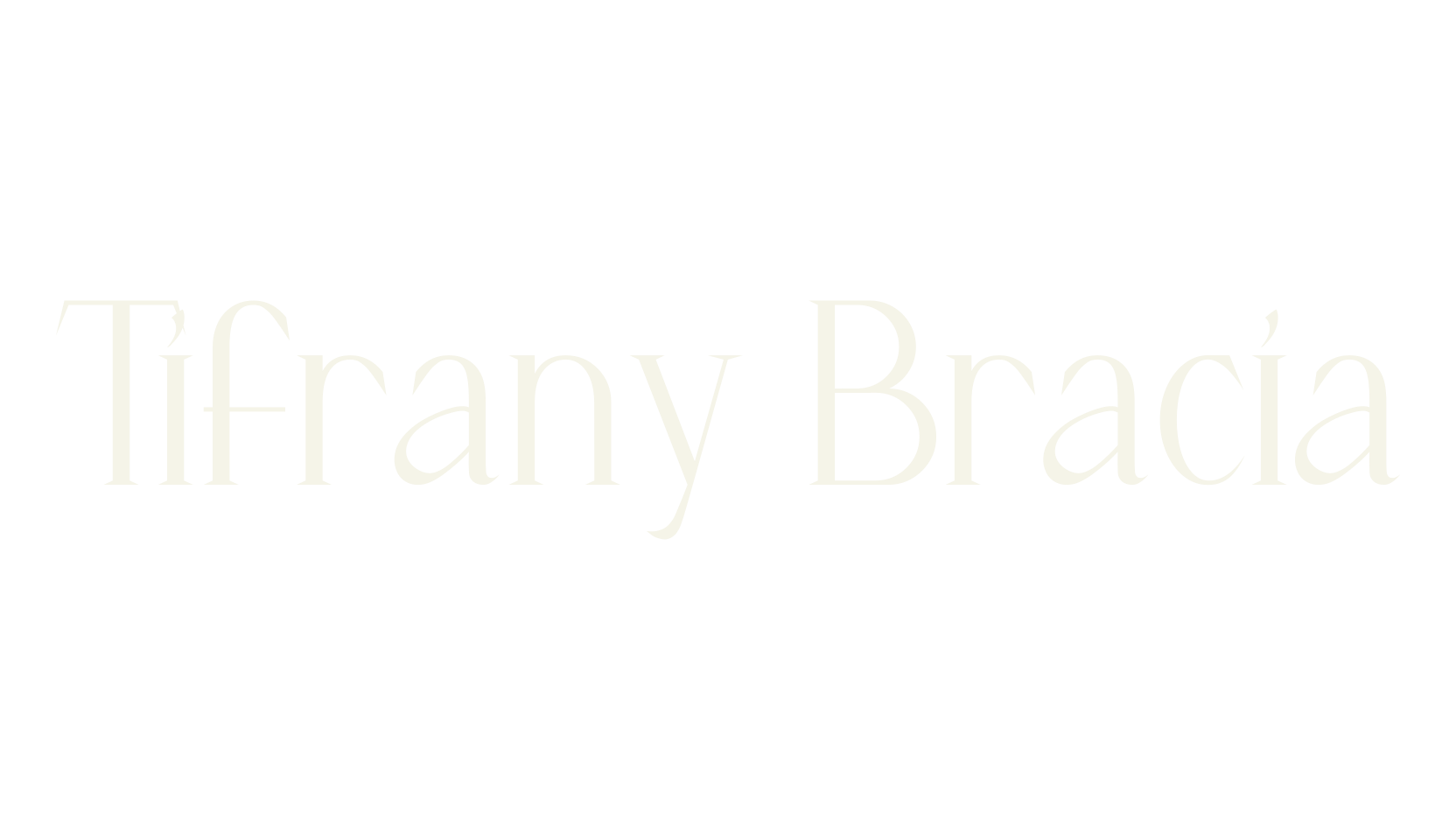 Tifrany Bracia, sans serif font preview