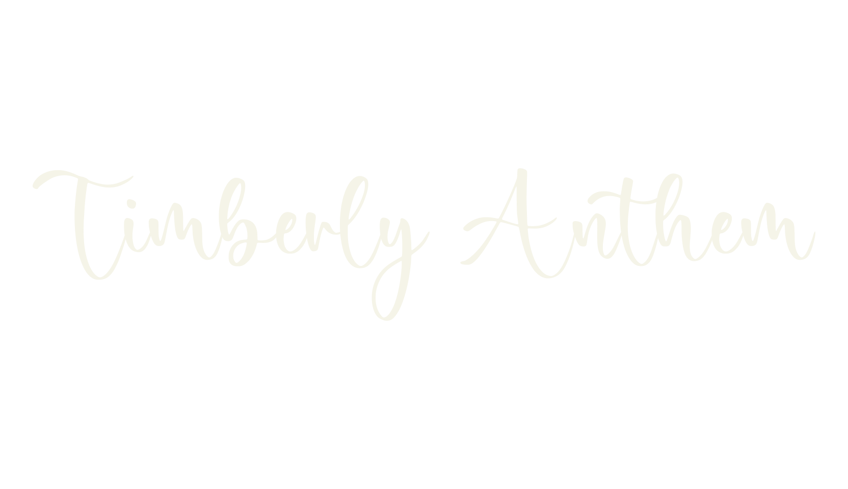 Timberly Anthem, calligraphy font preview