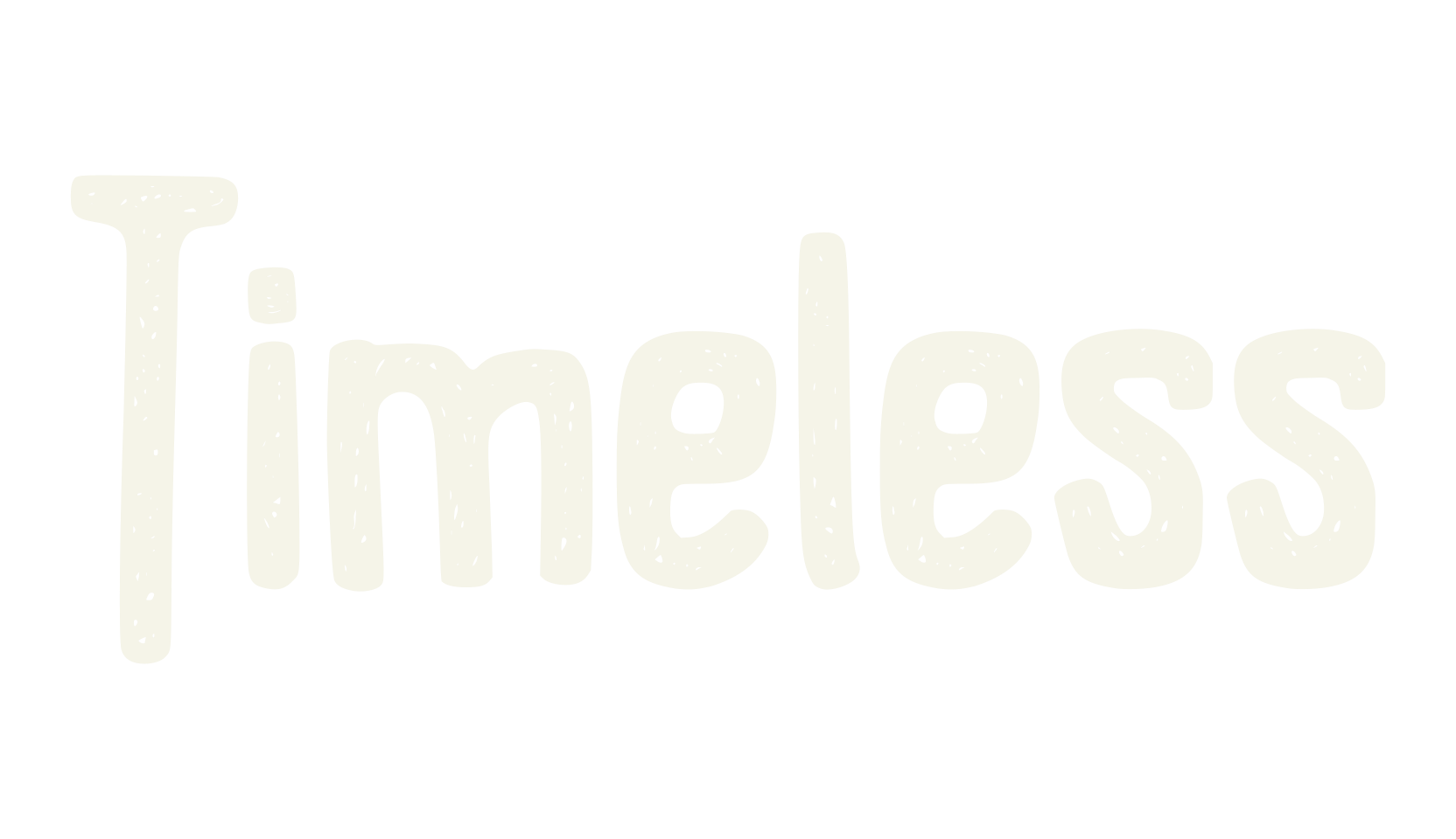 Timeless, retro font preview