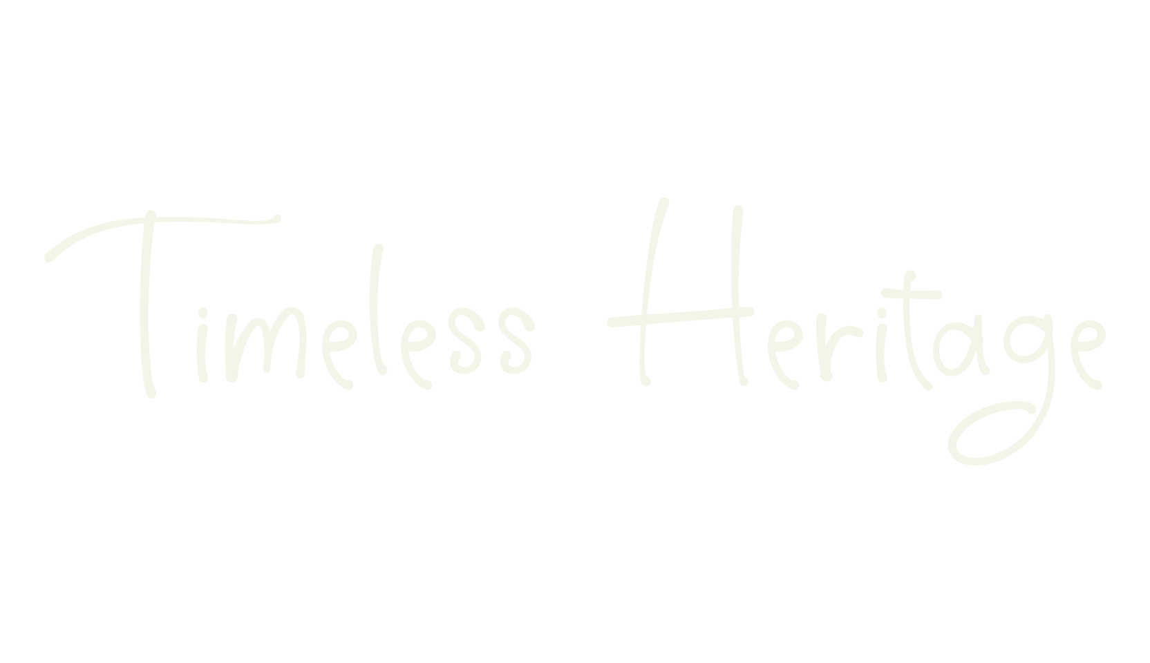 Timeless Heritage, handwriting font preview